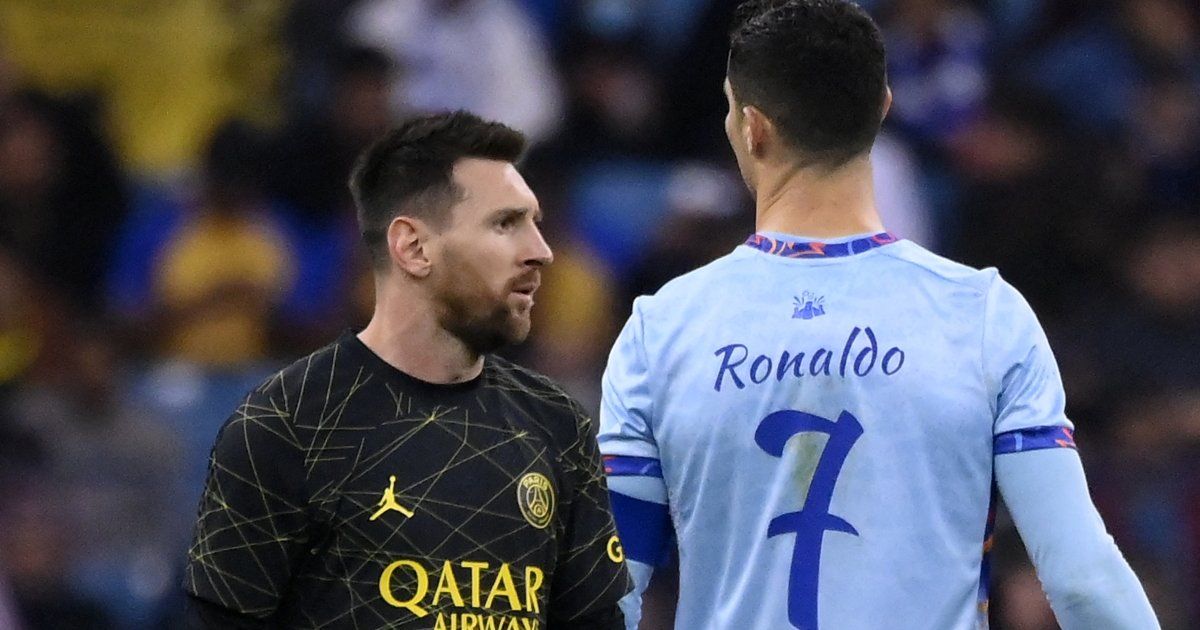 La foto viral de Lionel Messi y Cristiano Ronaldo en un duelo de