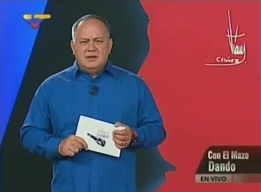 El presidente de la Asamblea Nacional de Venezuela , Diosdado Cabello. (CORTESÍA) 