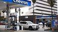 Una estación de gasolina de la compañía Chevron.