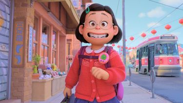 La cinta animada Turning Red.