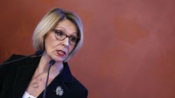 La vicesecretaria de la subcomisión de Derechos Humanos del Parlamento Europeo, la española Beatriz Becerra.