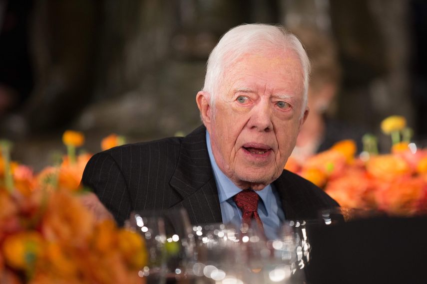 El expresidente de EEUU Jimmy Carter.