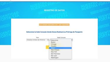 consulado venezolano en miami comienza a tramitar prorrogas de pasaportes