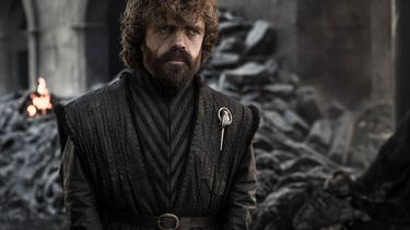 El actor Peter Dinklage como Tyrion Lannister en la serie Game of Thrones. 