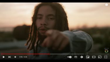 El músico Joseph Jo Mersa Marley, nieto de Bob Marley.