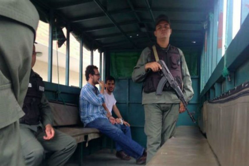 Aunque la juez determinó que el sitio de reclusión para los imputados sería el destacamento 321 de la Guardia Nacional, los jóvenes fueron trasladados a Tocuyito (CORTESÍA)