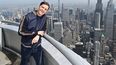 Guaynaa visita el Empire State Building el 22 de abril de 2025 en la ciudad de Nueva York.
