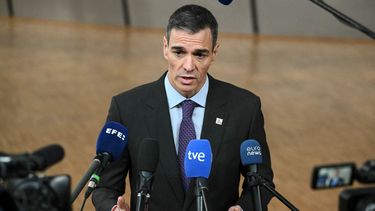 El presidente socialista de España Pedro Sánchez.