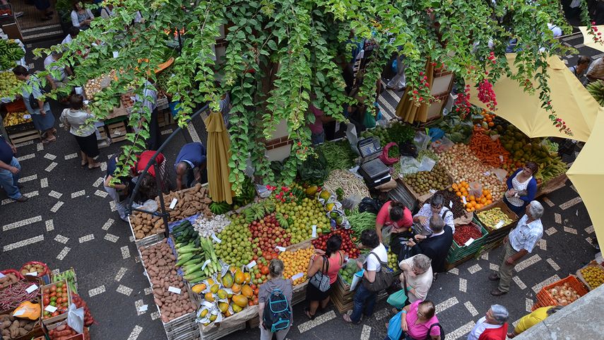 Mercado, Madeira, Portugal