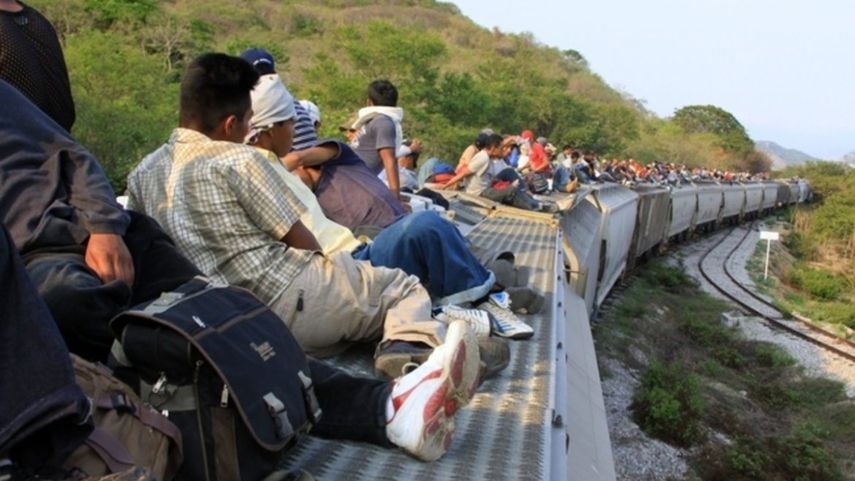 La llegada de migrantes centroamericanos a la frontera con EEUU ha ido en aumento.
