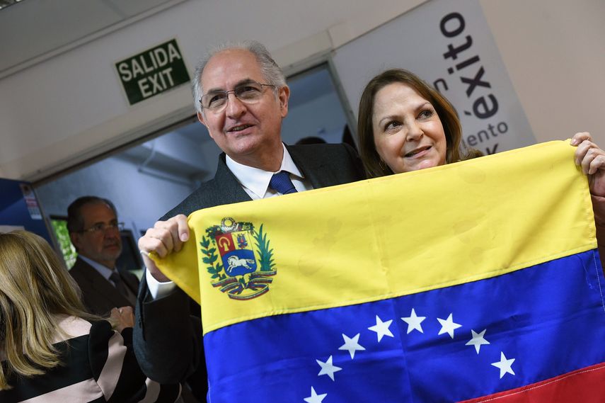 Antonio Ledezma, dirigente opositor venezolano.