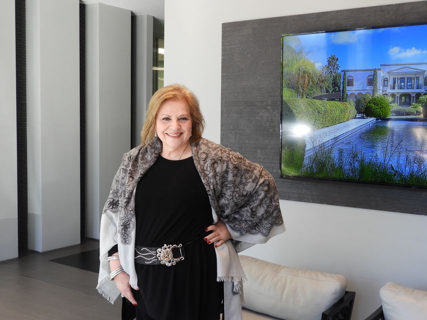 Silvia Sabates Coltrane, promotora urbanística en Miami.