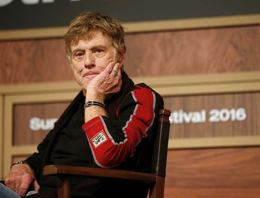El actor Robert Redford.