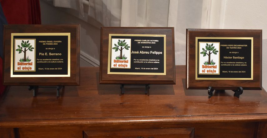 La Editorial El Ateje realizó la tercera edición de su premio el 19 de enero de 2024, en el Miami Hispanic Cultural Arts Center, 111 SW 5th. Avenue, Miami, 33130, en reconocimiento a la trayectoria de tres personalidades cubanas de la cultura.