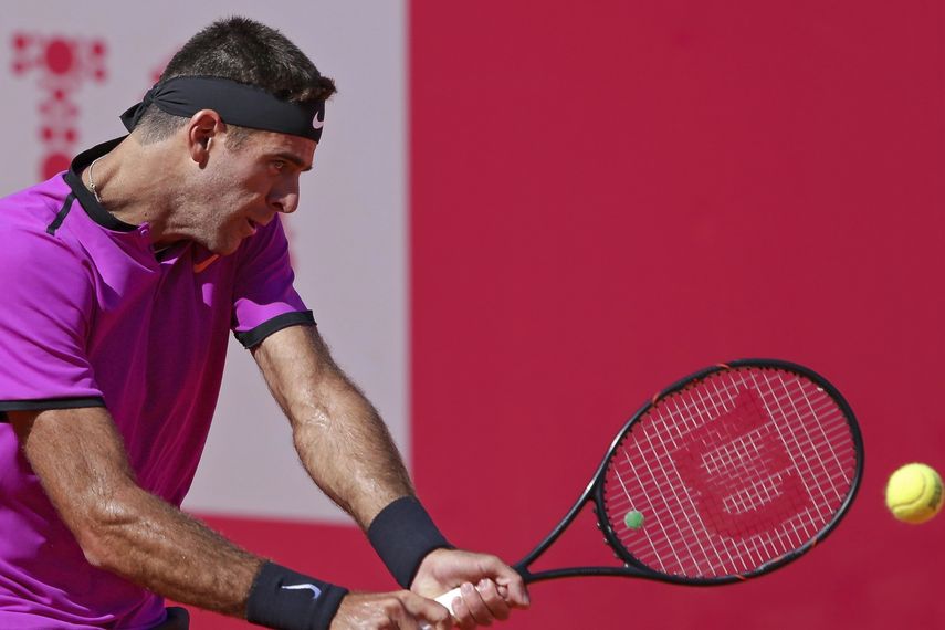Del Potro duró una hora y 20 minutos para lograr su pase a segunda ronda del torneo portugués.&nbsp;