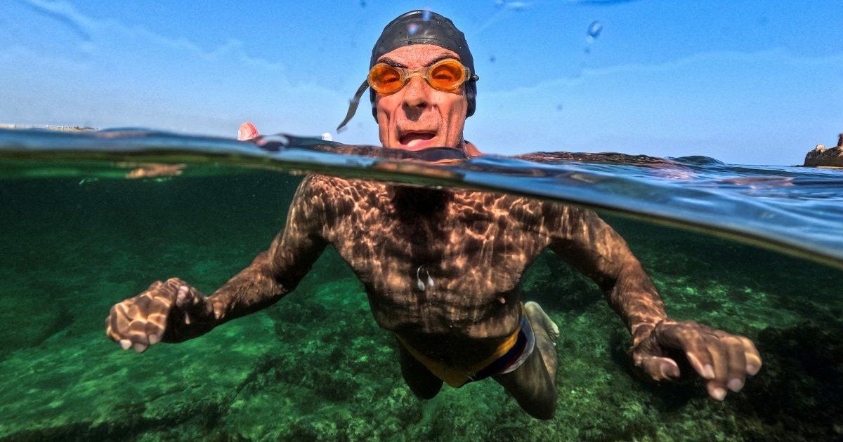 En Cuba, los adultos mayores desafían la vejez a nado