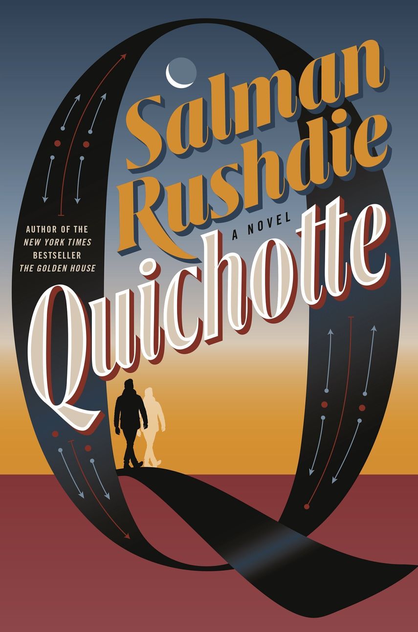 La portada de Quichotte, de Salman Rushdie, publicado por Random House.