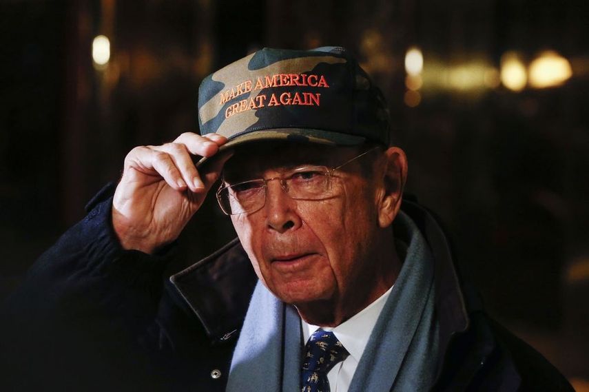 El ministro de Comercio estadounidense, Wilbur Ross.