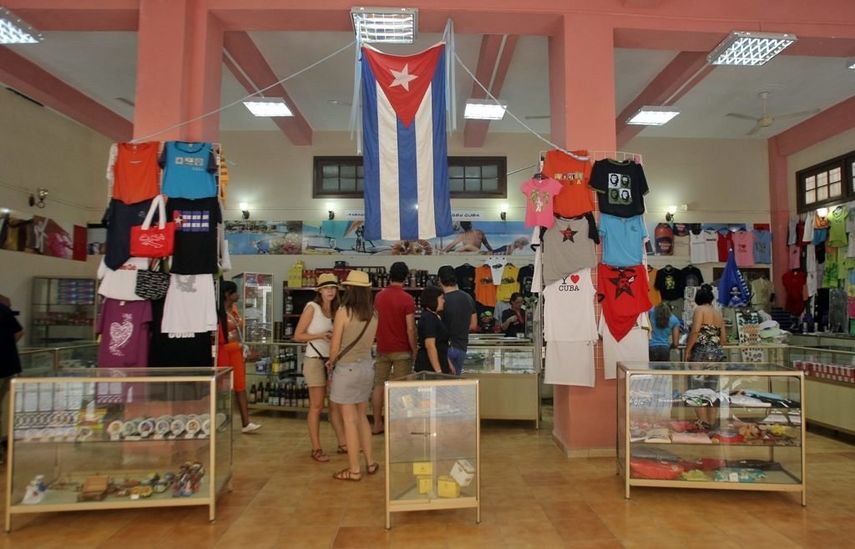Tienda de souvenirs en La Habana.