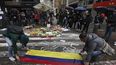Fotograf&iacute;a del 26 de noviembre de 2019 de unaa escena de las protestas en Bogot&aacute;, Colombia.