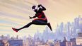Esta imagen difundida por Sony Pictures Animation muestra a Miles Morales como Spider-Man con la voz de Shameik Moore en una escena de Spider-Man: Across the Spider-Verse.