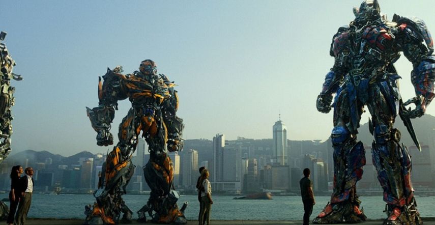 Una escena de la cinta Transformers: Age of Extinction. (AP). 