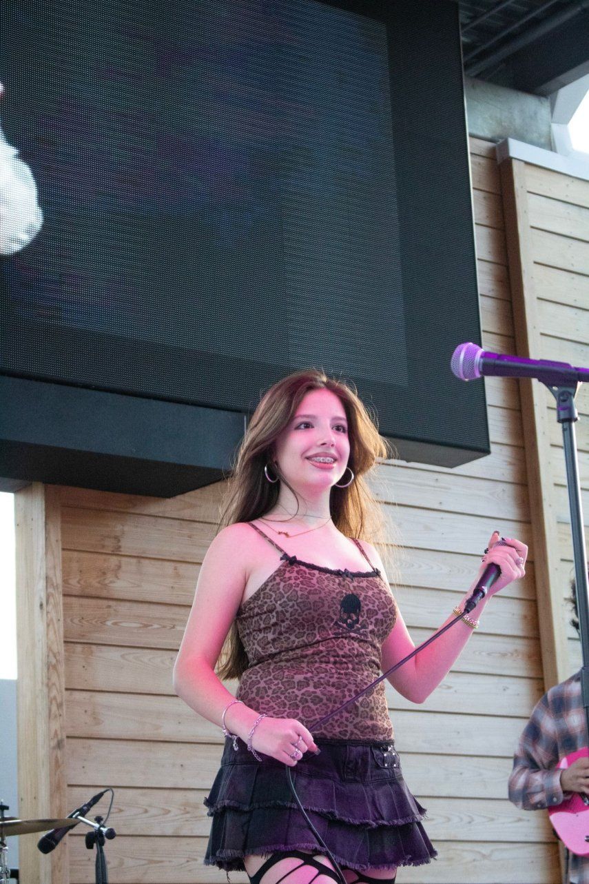 La estrella juvenil Angely Hondares.