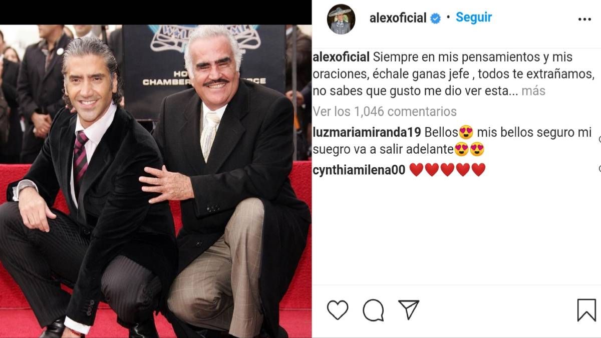 Alejandro Fernández y Vicente Fernández Alejandro Fernández y Vicente Fernández