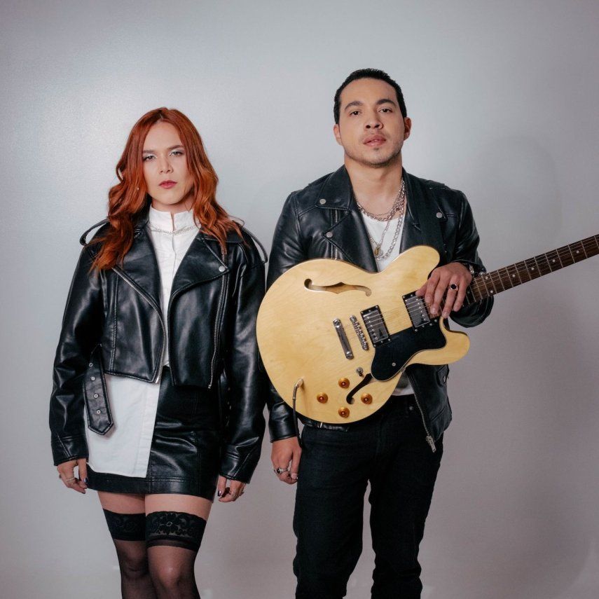 Integrantes de la banda colombiana Caravanchela.