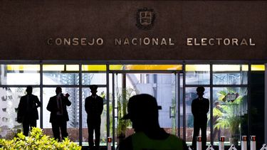 Sede del Consejo Nacional Electoral (CNE) de Venezuela, al servicio del régimen