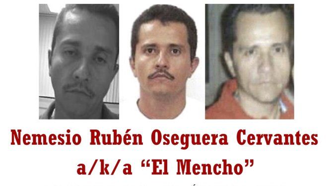Recompensa por Nemesio Oseguera, alias el Mencho, en la página oficial de la DEA.&nbsp;