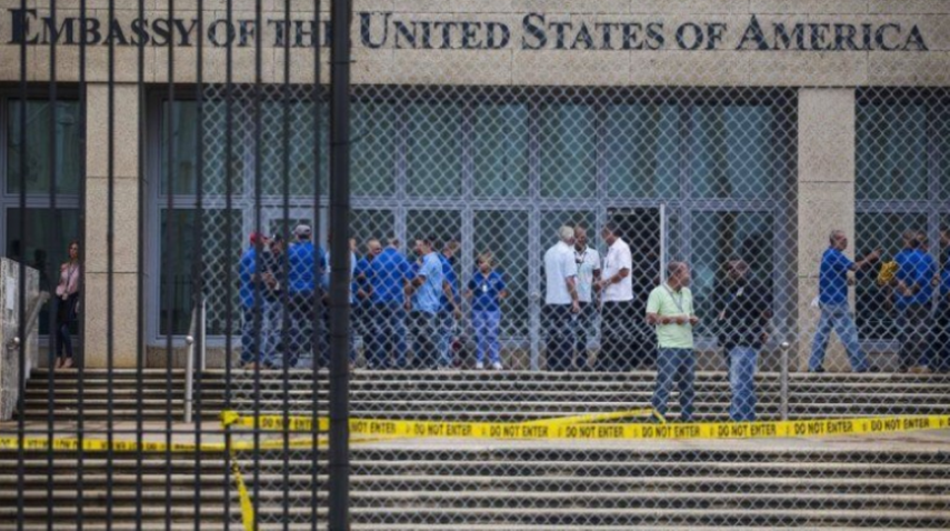 Embajada de EEUU en La Habana.