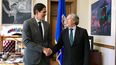 Léster Toledo fue recibido por el secretario de la Organización de Estados Americanos (OEA), Luis Almagro