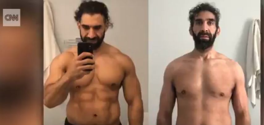 El hombre de 40 a&ntilde;os parec&iacute;a una persona completamente diferente, pero al superar la enfermedad ya ha recuperado 20 kilos y quiso dejar un mensaje de advertencia al mundo.