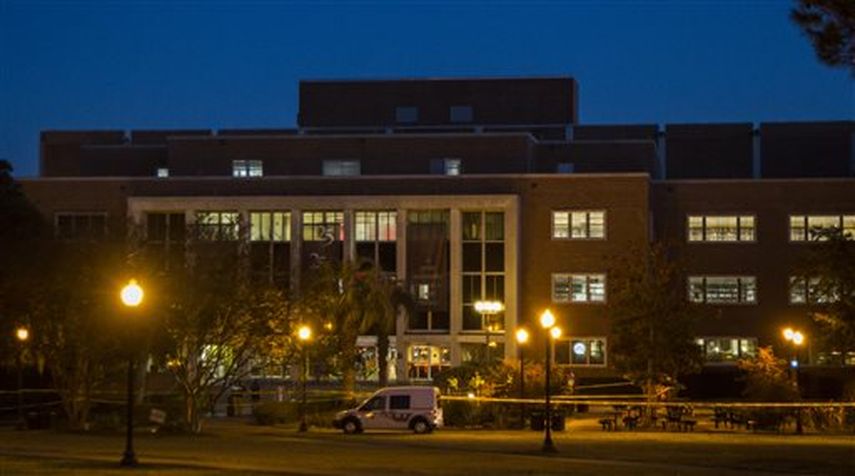 La Universidad Estatal de la Florida después del tiroteo de las emana pasada. (AP)