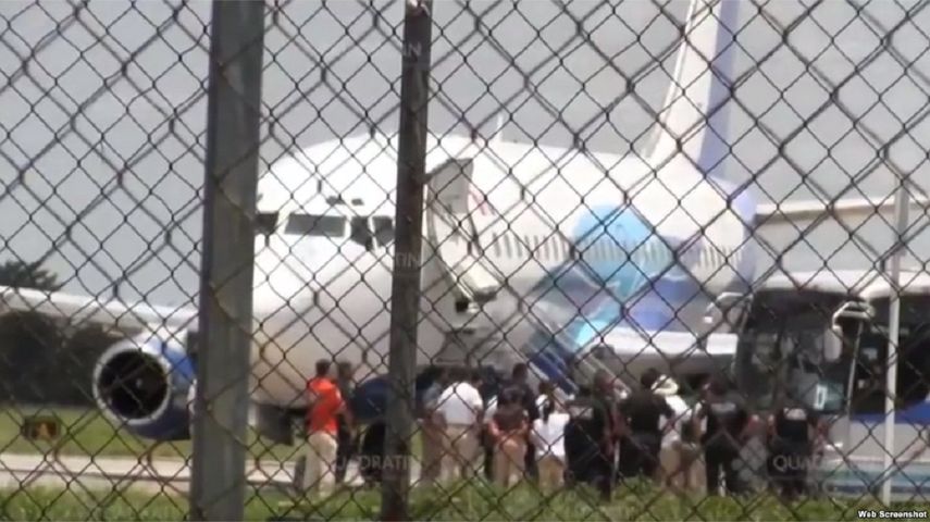 México aseguró que aplica la ley migratoria sin distingo de nacionalidad.