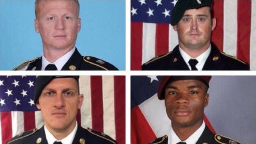 Cuatro militares estadounidenses fallecieron en una emboscada en Níger el pasado 4 de octubre.&nbsp;