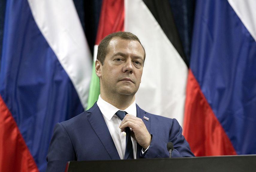 Dmitry Medvedev, primer ministro ruso.