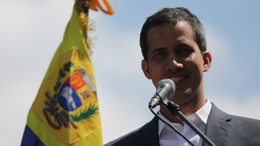 Juan Guaidó, presidente interino de Venezuela.