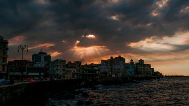 Vista parcial del litoral habanero.&nbsp;