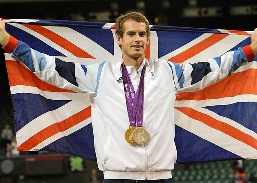 Murray conquistó las medallas de oro en individual y plata en mixto en la pasada olimpiadas de Londres. (ARCHIVO) 