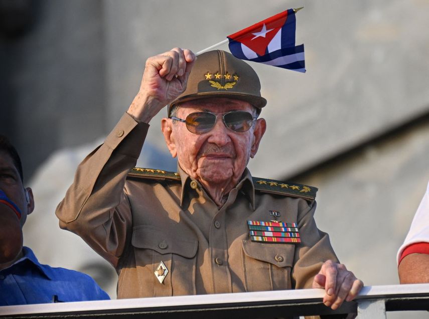 El dictador cubano Raúl Castro.