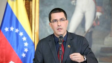 Jorge Arreaza, canciller de Venezuela.
