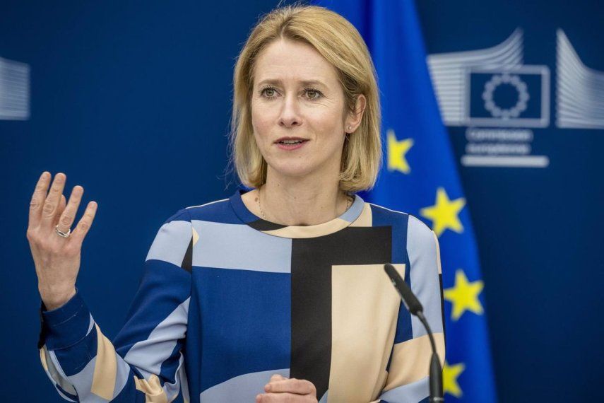 Kaja Kallas, alta representante de Política Exterior de la Unión Europea