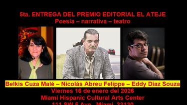 Premio Editorial El Ataje 2025.