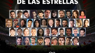 celebridades juegan futbol por una buena causa en premios platino