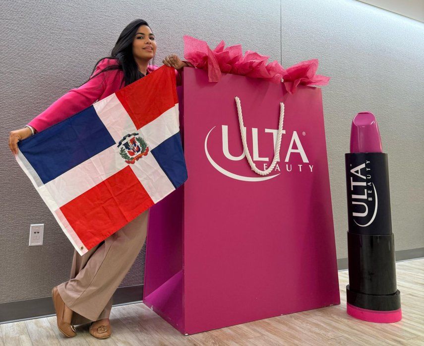 La joven emprendedora dominicana Yrenes Martínez.&nbsp;