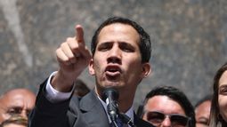 El presidente encargado Juan Guaidó.&nbsp;