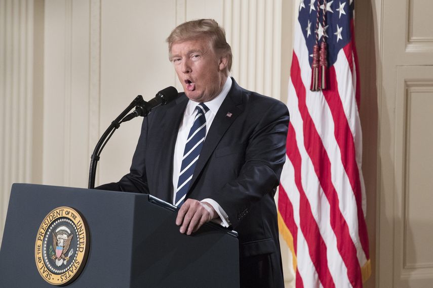 El presidente de los Estados Unidos, Donald Trump.&nbsp;