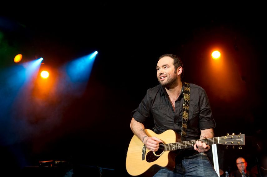 El cantante&nbsp;Santiago Cruz.